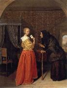 Jan Steen, Bathsheba Receiving David-s Letter